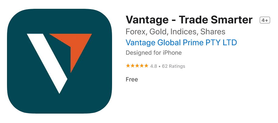 Vantage App Apple app store